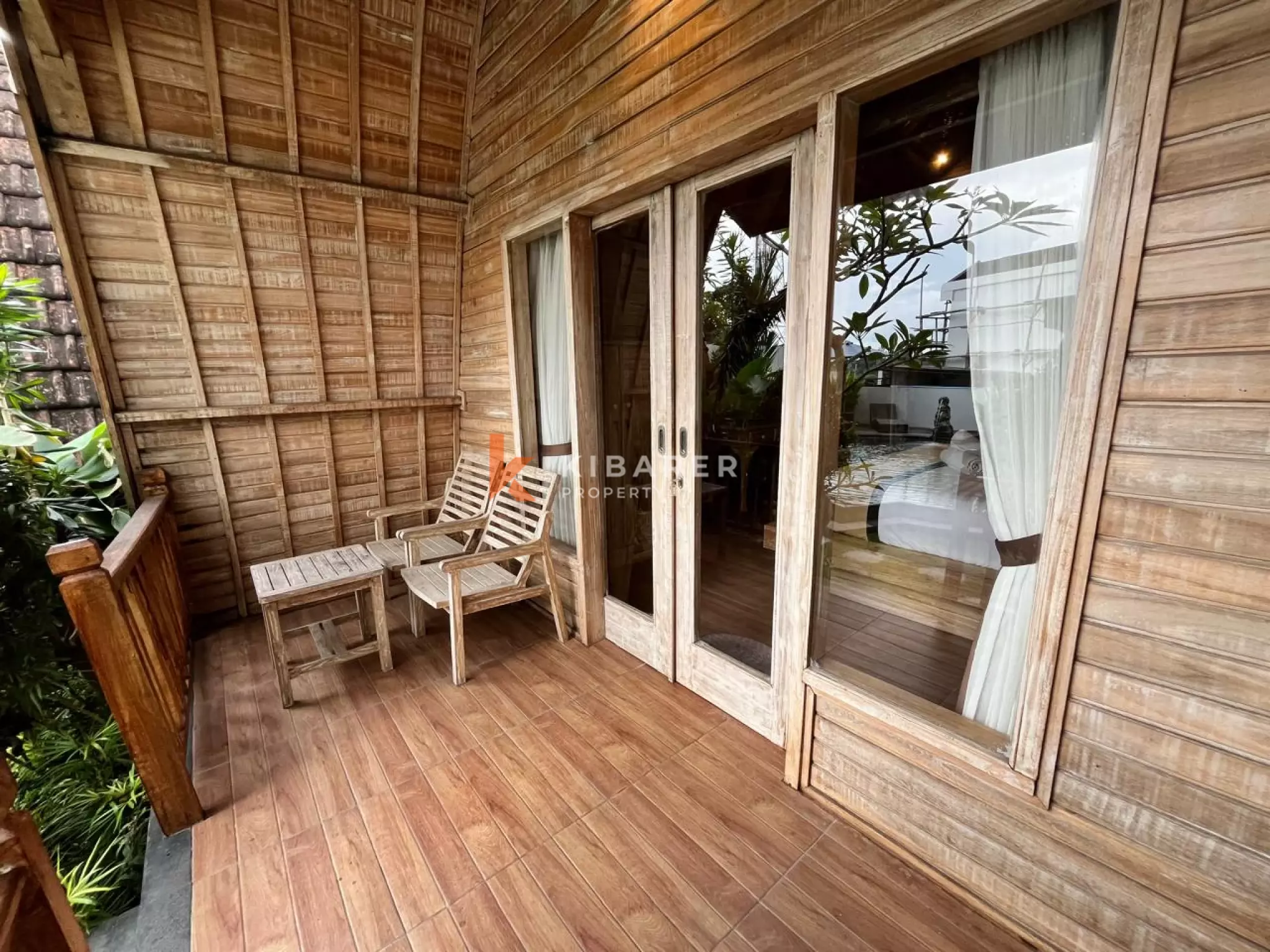 Mixed Style Two Bedroom Villa with Garden and Ricefield view in Canggu — image 15