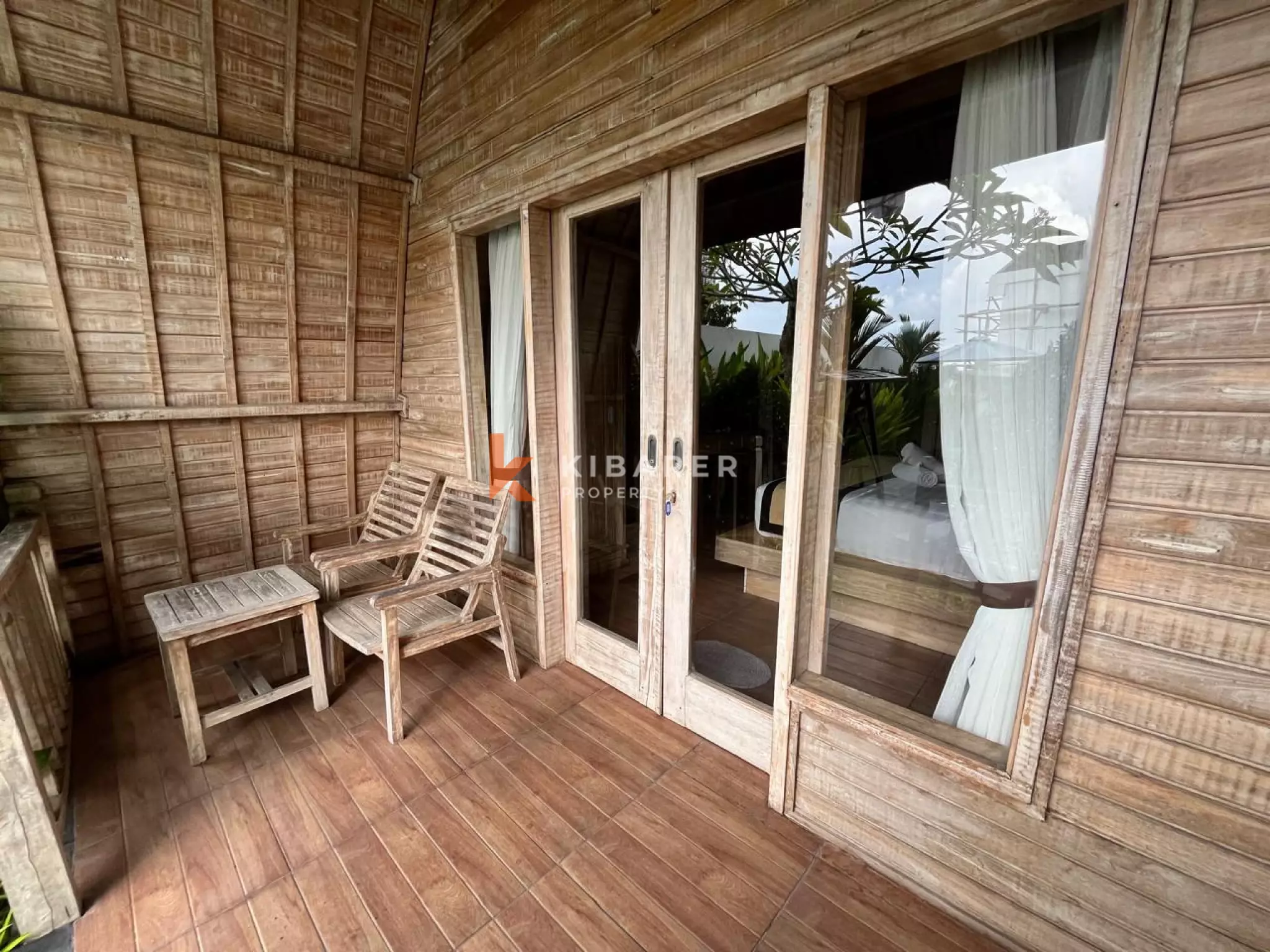 Mixed Style Two Bedroom Villa with Garden and Ricefield view in Canggu — image 16