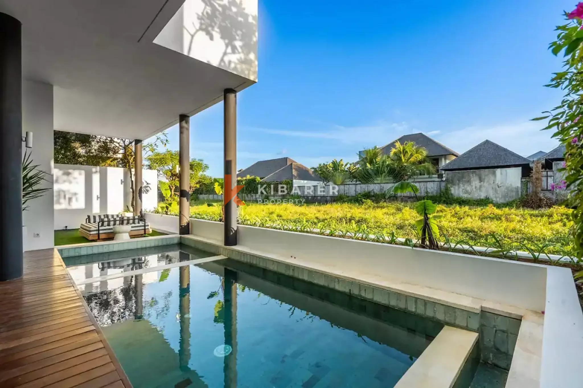 Family Three-Bedrooms Villa with Kid-Friendly Pool in Berawa
