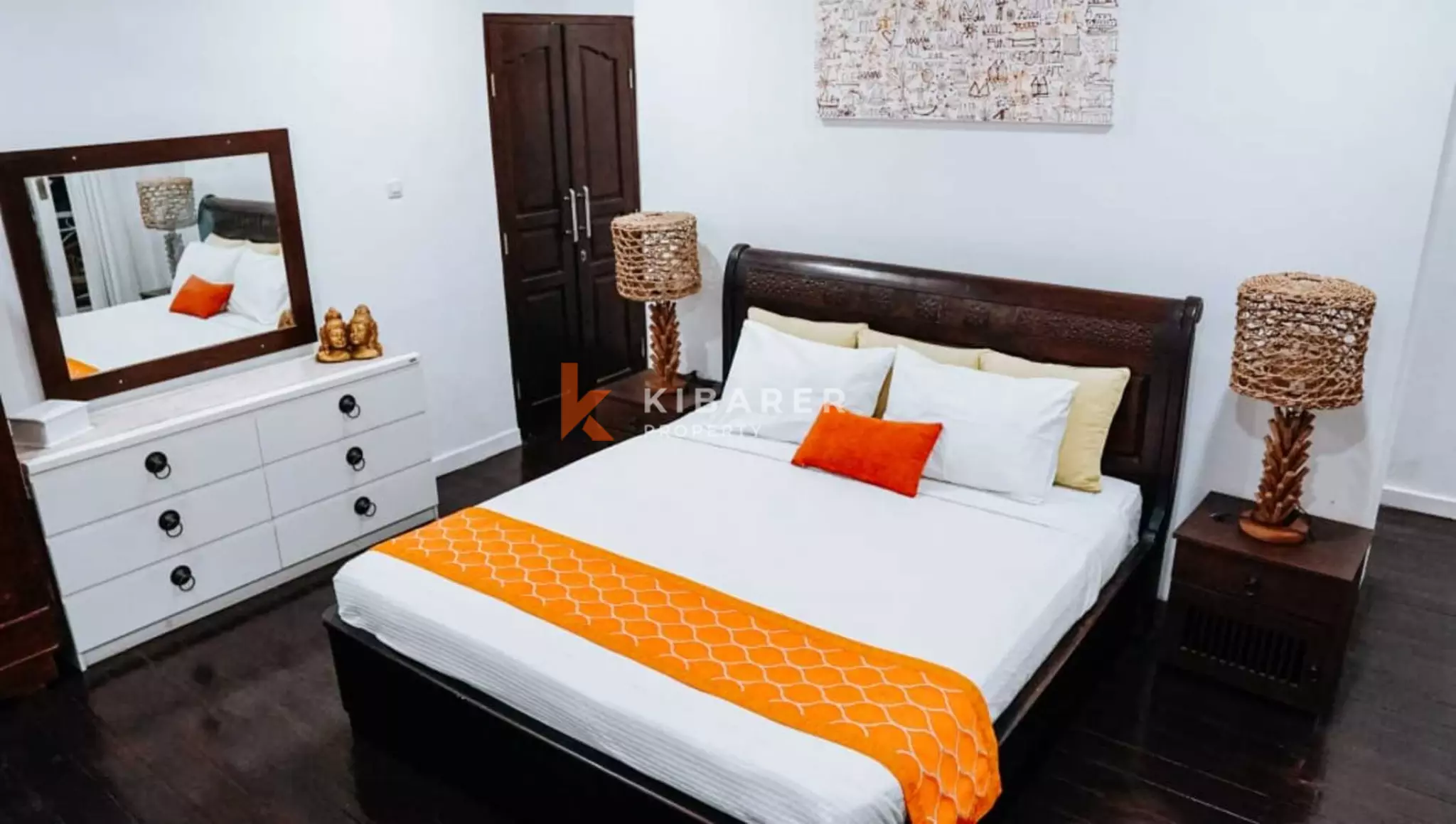 Traditional Three Bedroom Open Living Villa with Tropical Touch in Mertanadi — image 15
