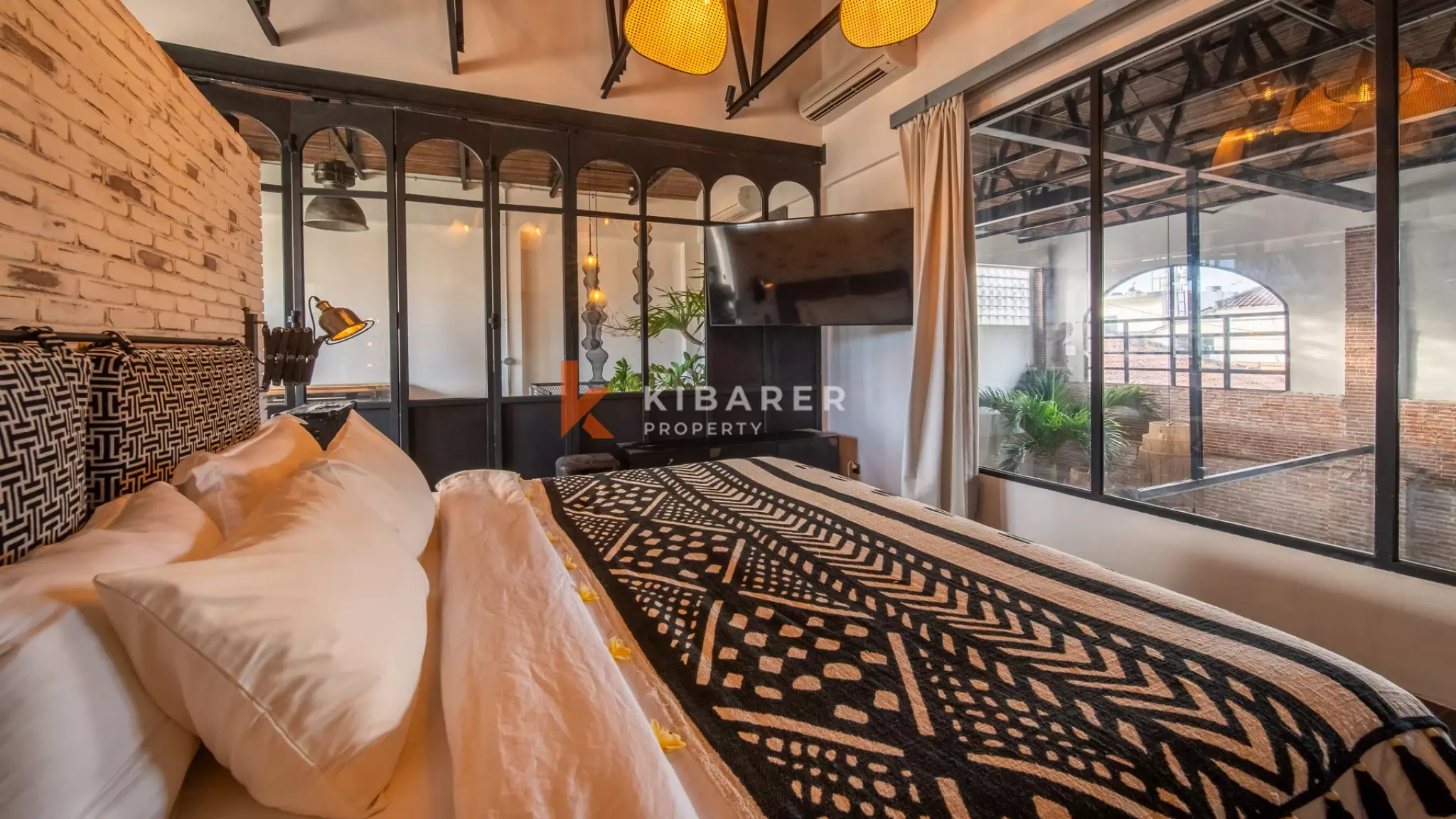 Unique Two-Bedroom Industrial Loft with Indoor Pool in Berawa — image 5