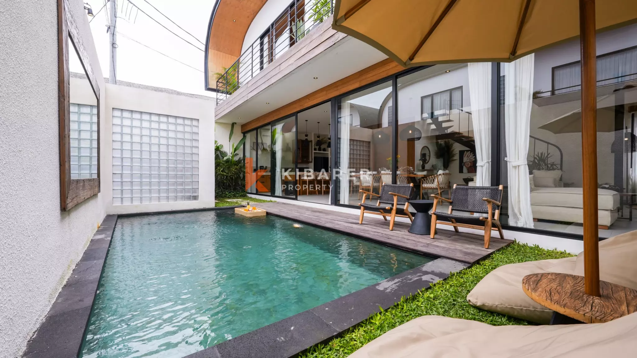 Stunning Two Bedroom Villa with rice field view situated in peaceful Cemagi area