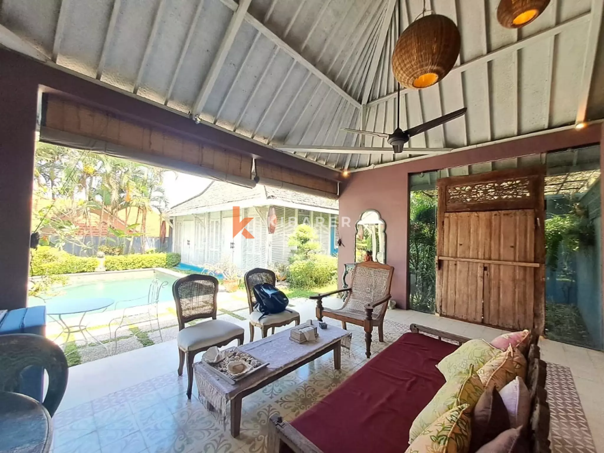 Authentic Three-Bedrooms Garden Villa in Central Canggu — image 11