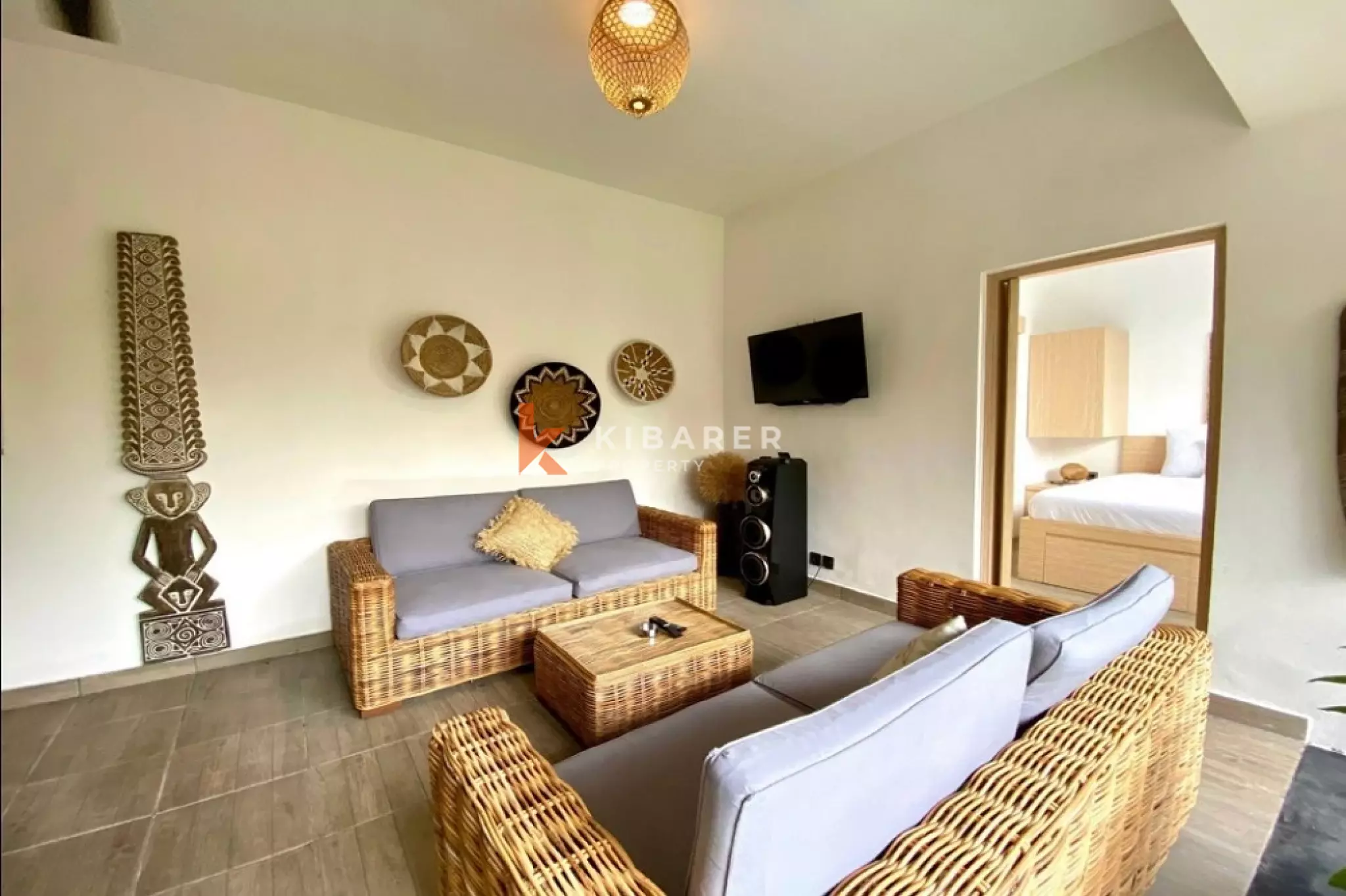 Minimalist Homey Two-Bedrooms Villa in Canggu Area — image 2