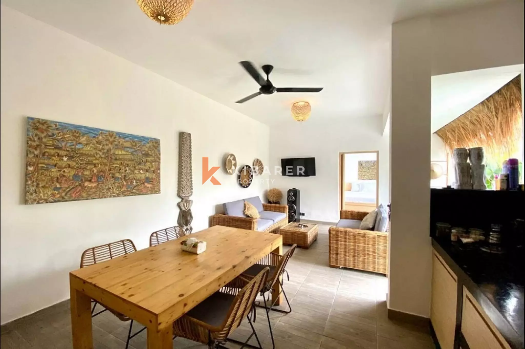 Minimalist Homey Two-Bedrooms Villa in Canggu Area — image 7
