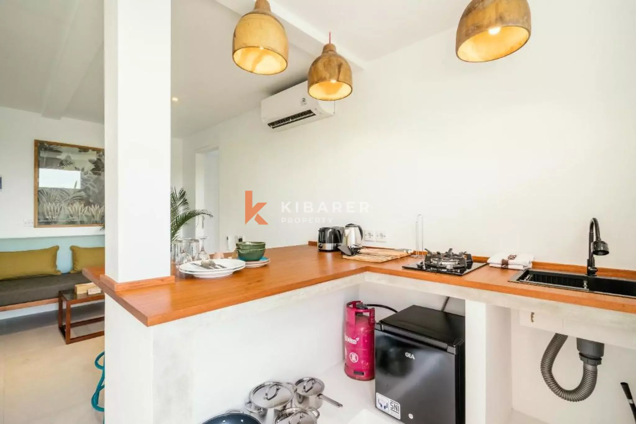 1BR Villa for for Rent in Batu Belig, Bali — $1,324 — image 7