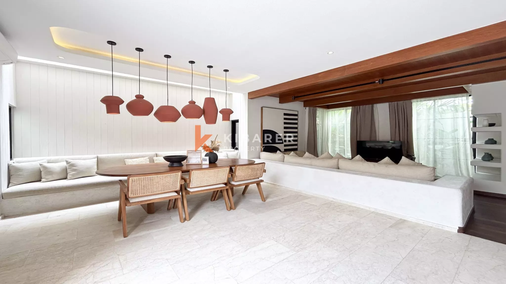 Luxury Chic Two-Bedroom Enclosed Living Villa in Canggu — image 6