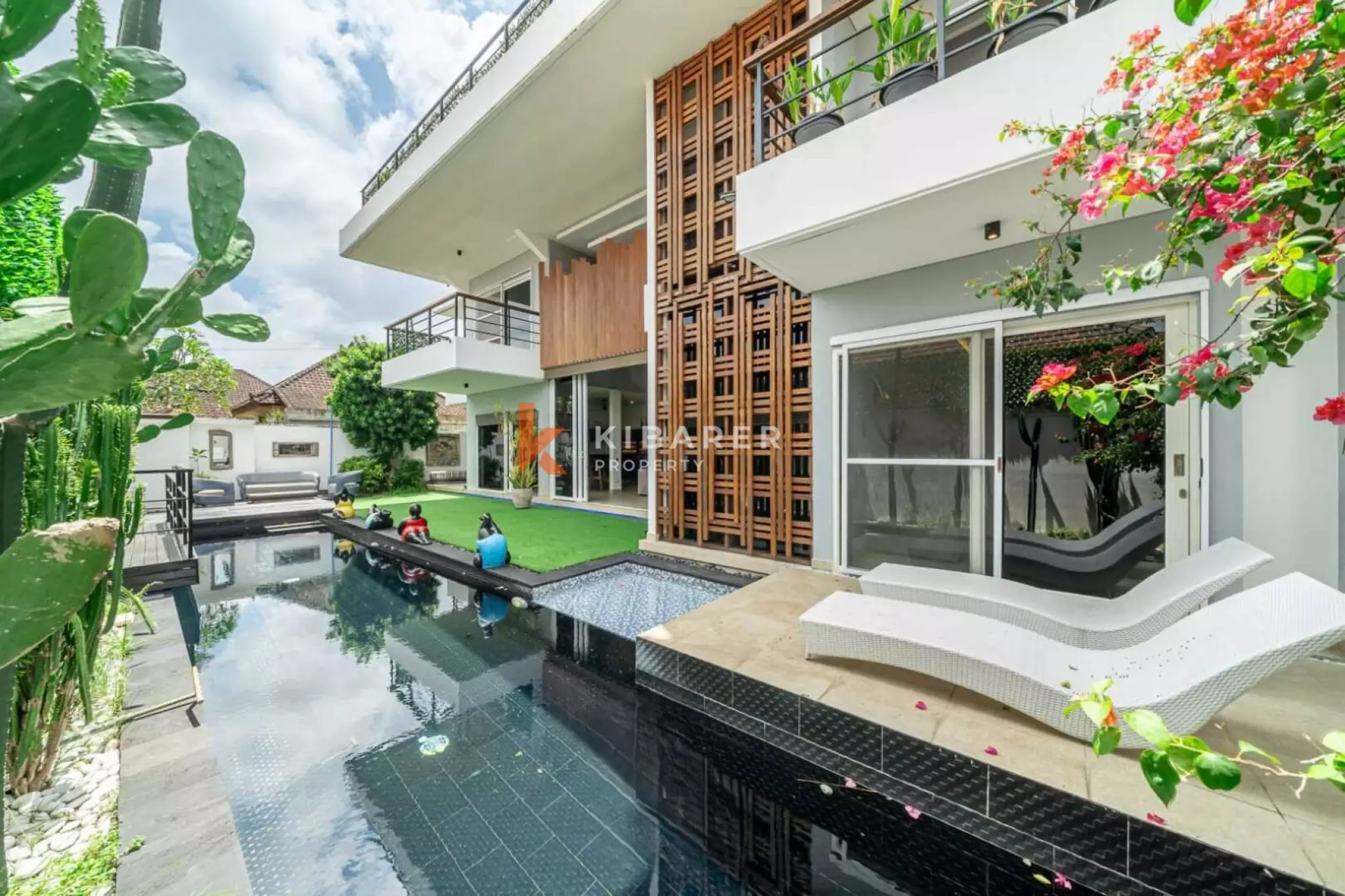 Three Bedroom Canggu Lifestyle Villa with Rooftop Terrace & Gym — image 11