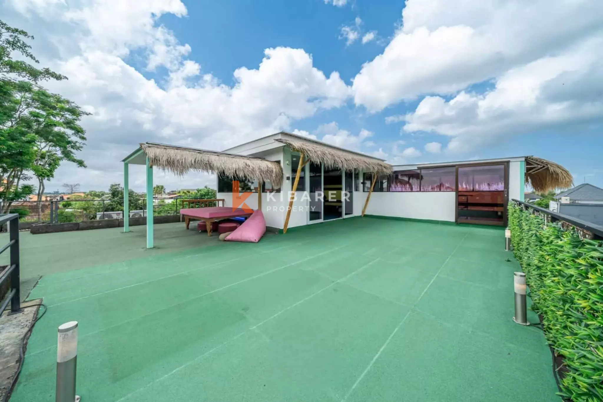 Three Bedroom Canggu Lifestyle Villa with Rooftop Terrace & Gym — image 14