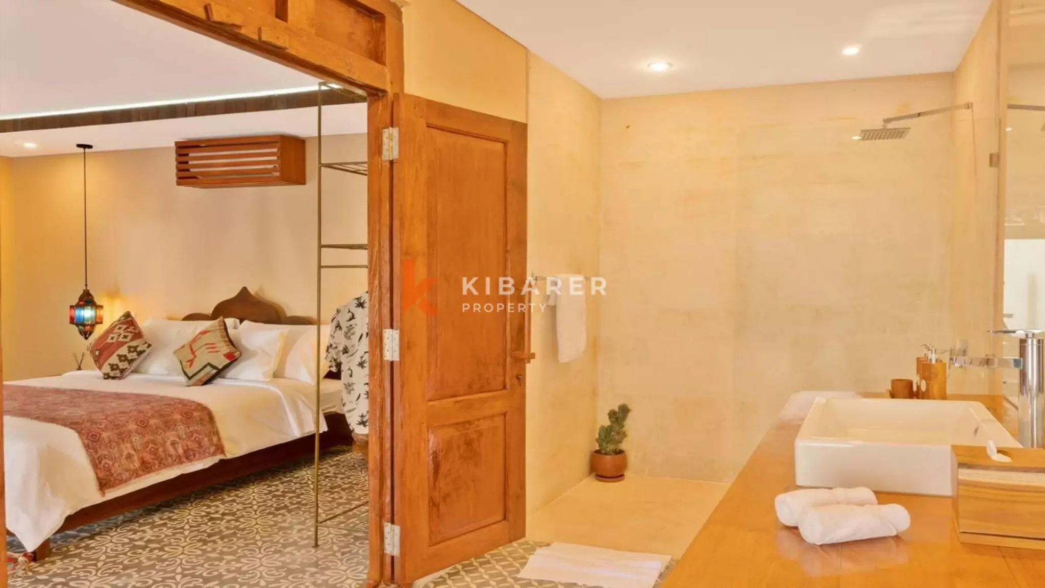 Serene Moroccan-Influenced Two-Bedroom Open Living Villa in Prime Batu Belig — image 17