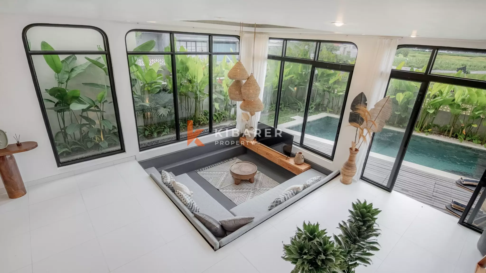 Minimalist Modern Two-Bedroom Villa with Sunken Living Room in Berawa — image 7
