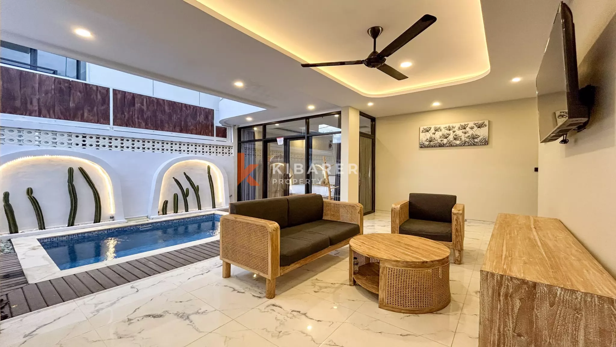 Stunning Two-Bedroom Open Living Concept Villa with Rooftop in Canggu — image 6