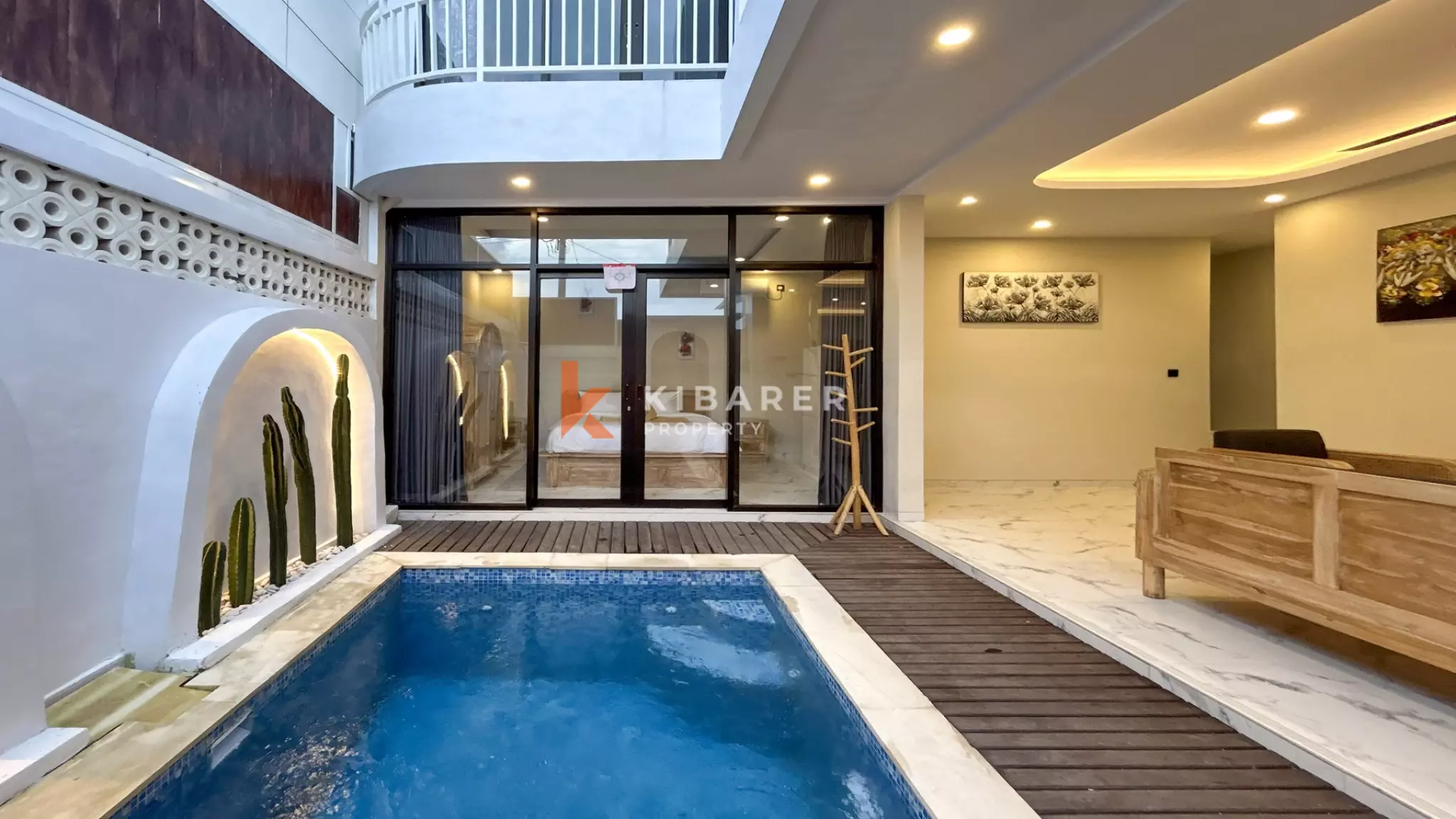 Stunning Two-Bedroom Open Living Concept Villa with Rooftop in Canggu — image 4