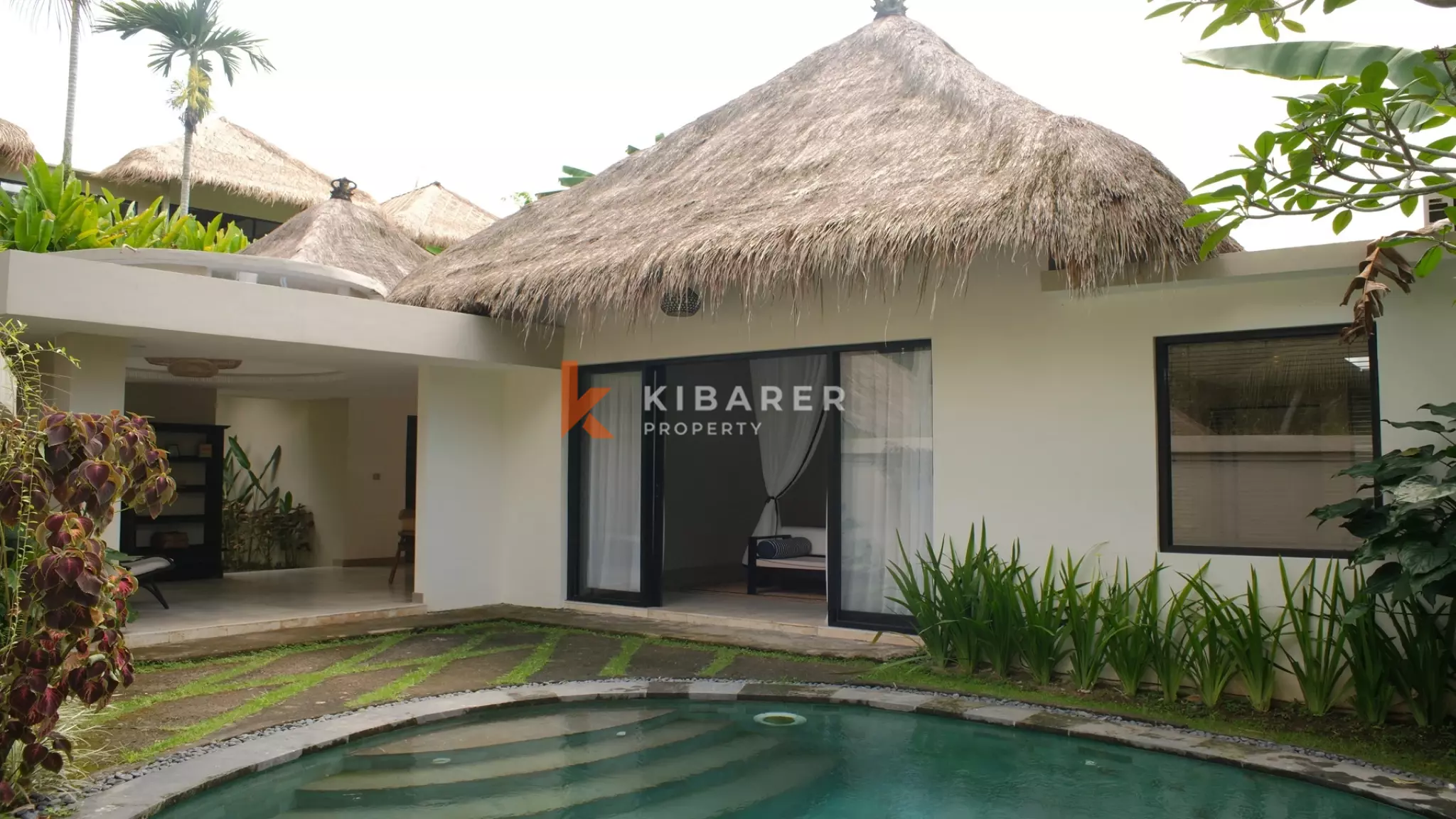 Serene Two-Bedroom Pool Villa in Ubud with Open Living and Tropical Garden — image 1