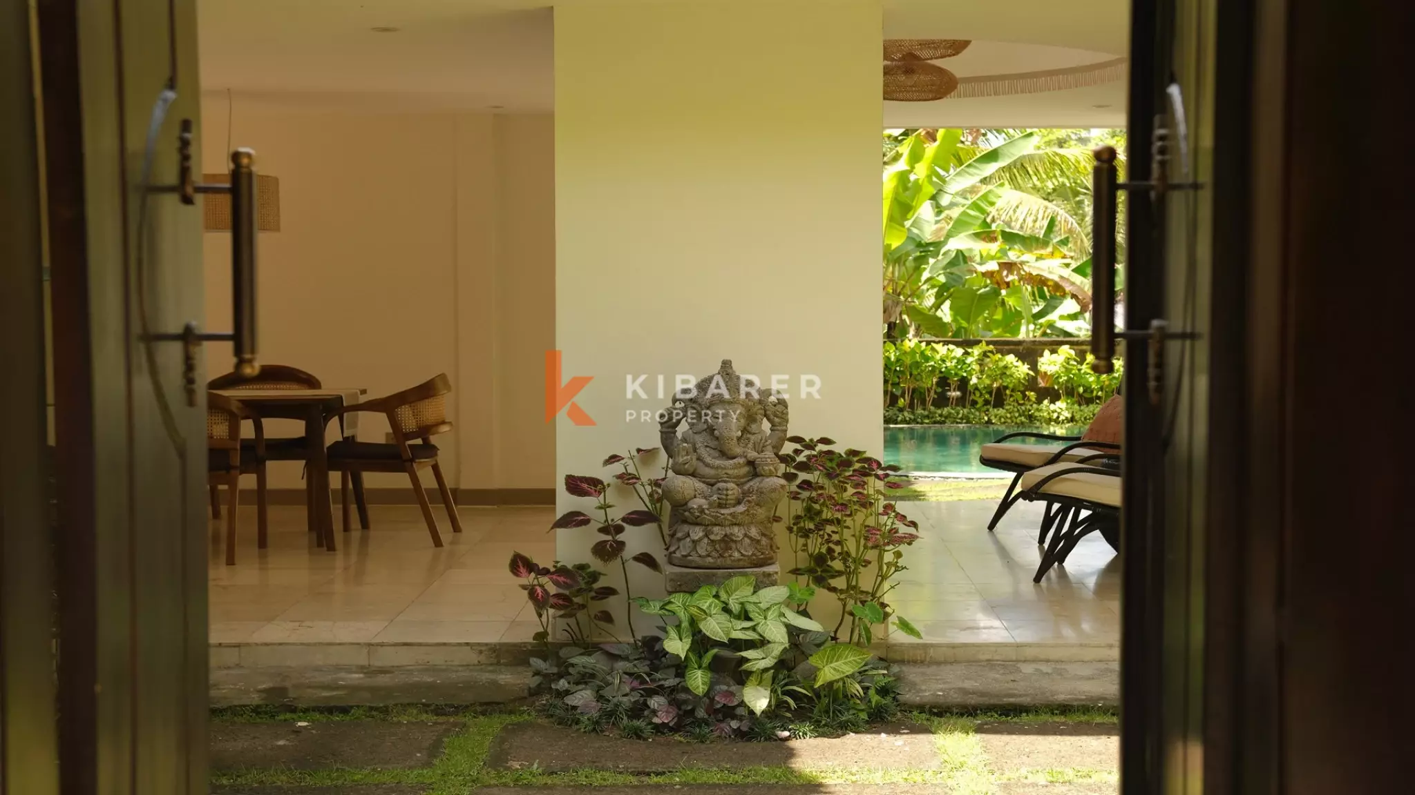 Serene Two-Bedroom Pool Villa in Ubud with Open Living and Tropical Garden — image 2