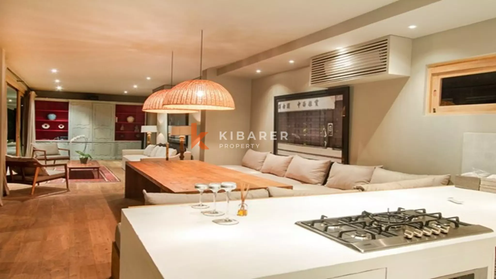Sophisticated Five-Bedroom Garden Villa for Long-Term Rent in Canggu YRR3751 — image 15