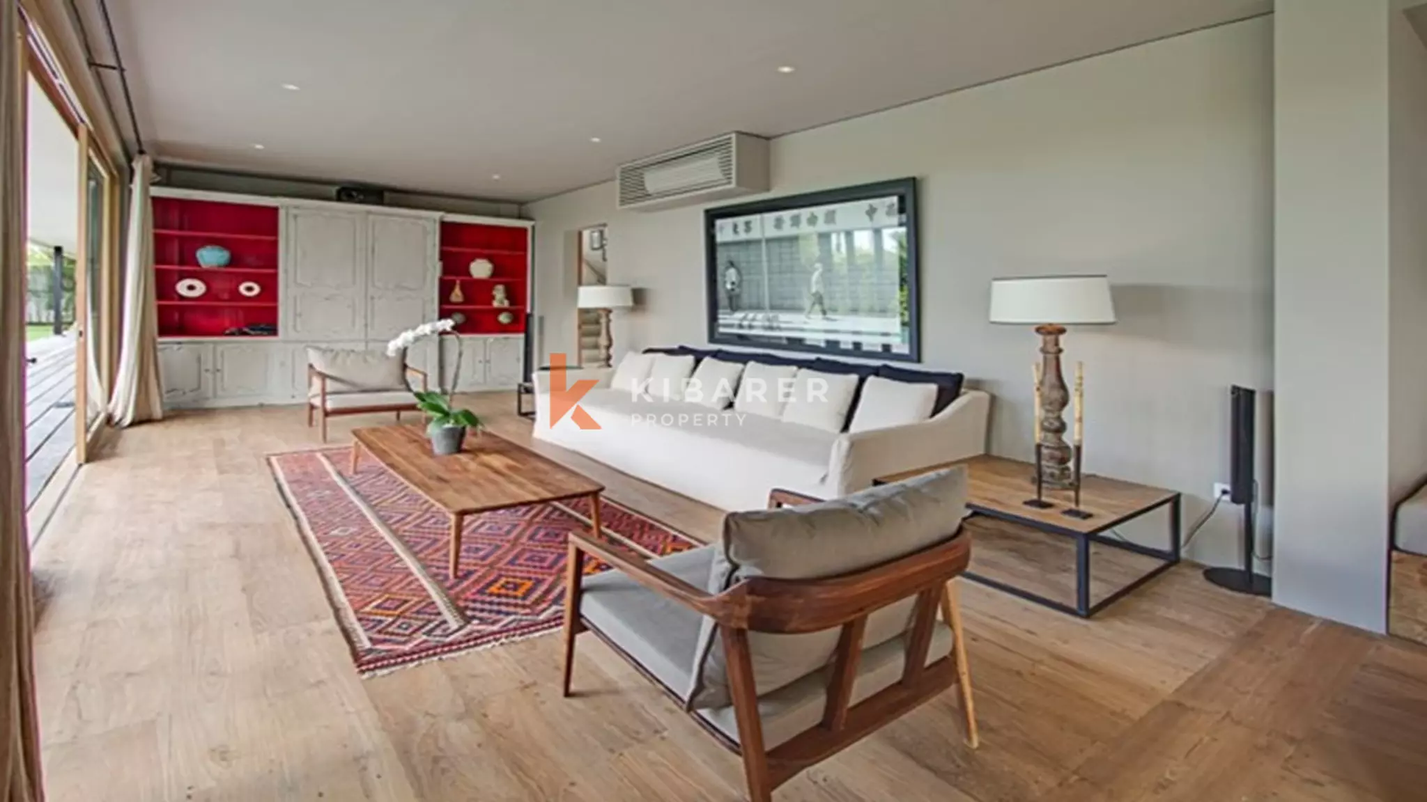 Sophisticated Five-Bedroom Garden Villa for Long-Term Rent in Canggu YRR3751 — image 9
