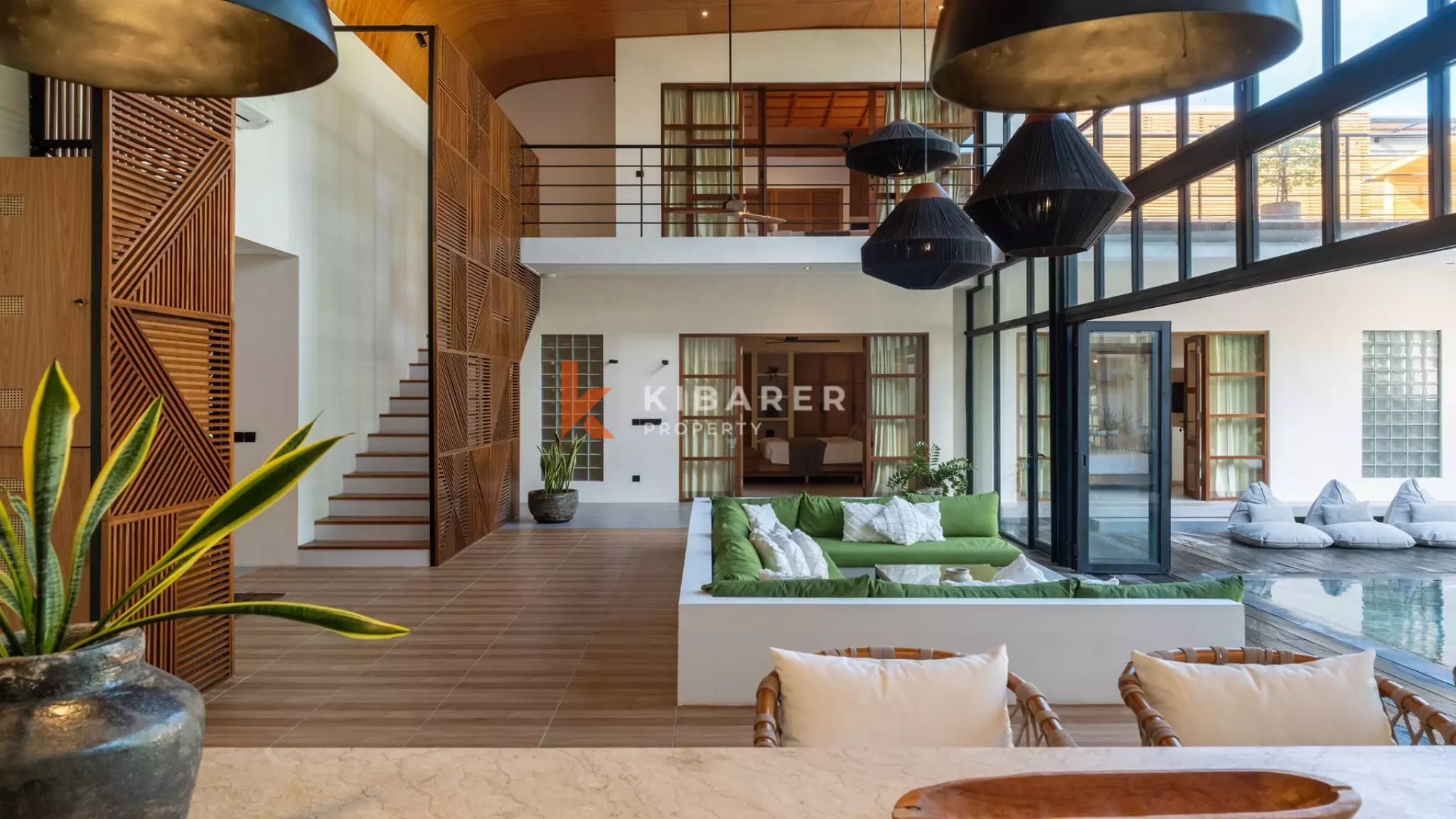 Modern Luxury Four-Bedroom Villa with Private Pool and River View in Pererenan — image 8