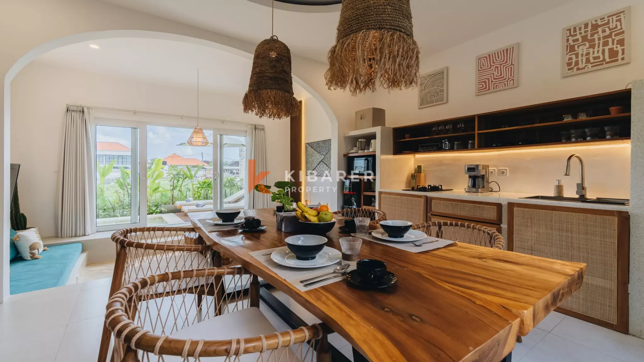 Inviting Two-Bedroom Pool Villa with Scenic Rooftop in Cemagi — image 8