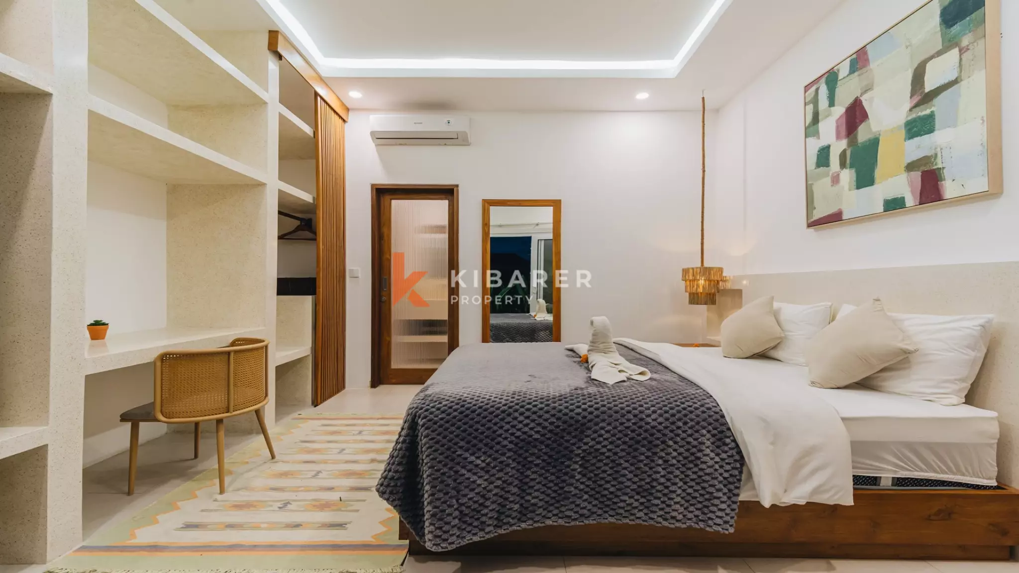 Inviting Two-Bedroom Pool Villa with Scenic Rooftop in Cemagi — image 18
