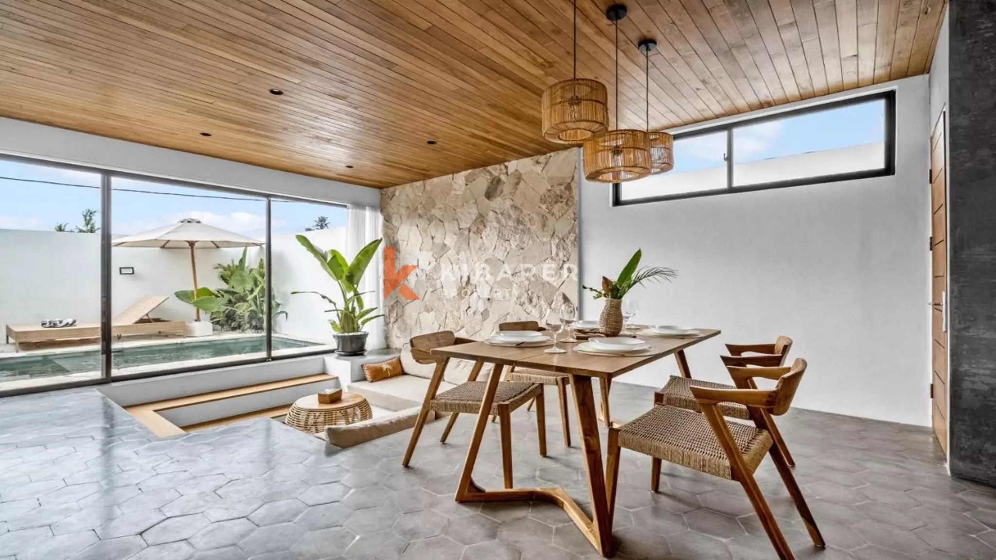 Contemporary One-Bedroom Pool Villa with Sunken Lounge in Canggu — image 13