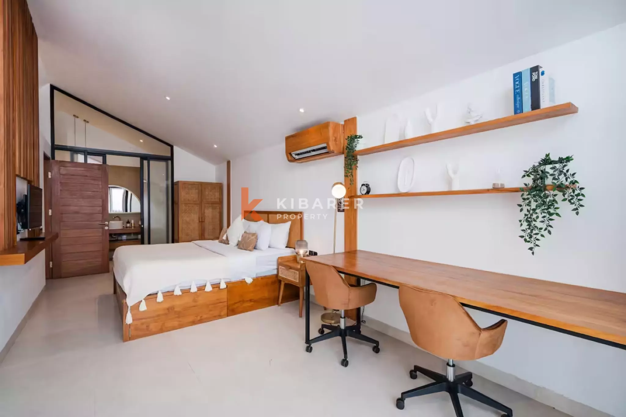 Stylish Loft-Style One-Bedroom Villa with Private Pool in Padonan — image 11