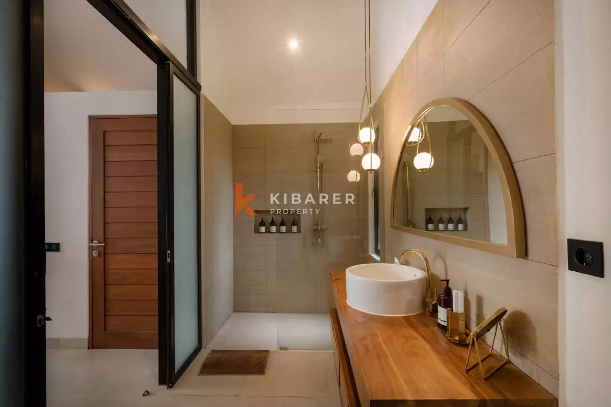 Stylish Loft-Style One-Bedroom Villa with Private Pool in Padonan — image 16