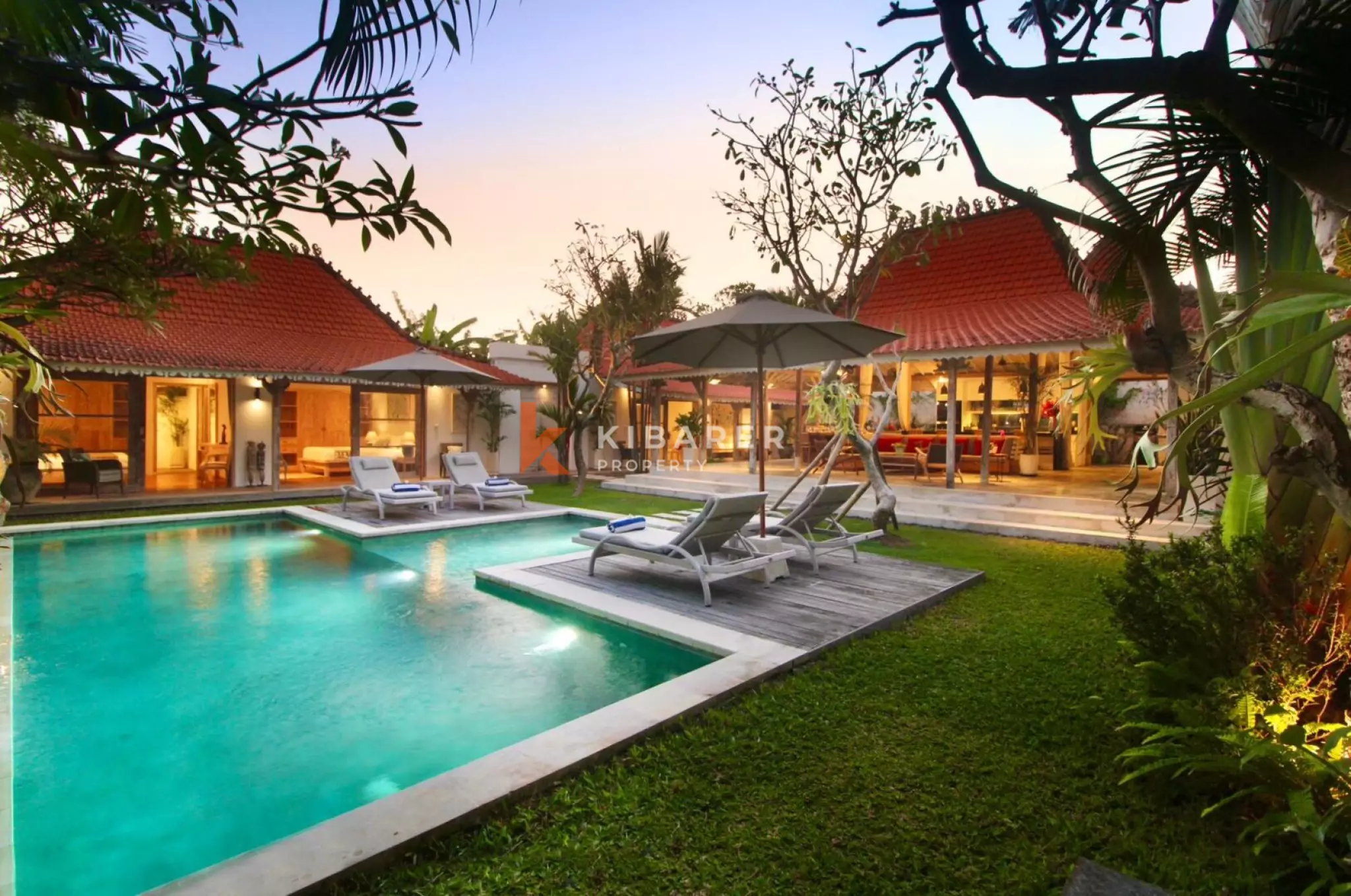 Walking Distance to Cafe - Four Bedroom Private Pool Villa in Berawa — image 16
