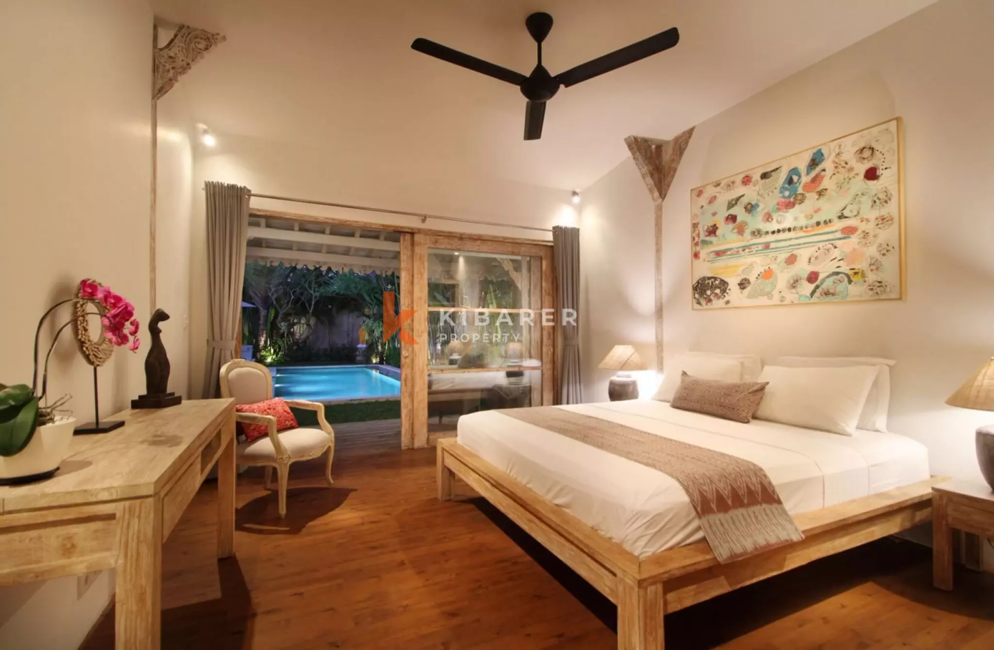 Walking Distance to Cafe - Four Bedroom Private Pool Villa in Berawa — image 17