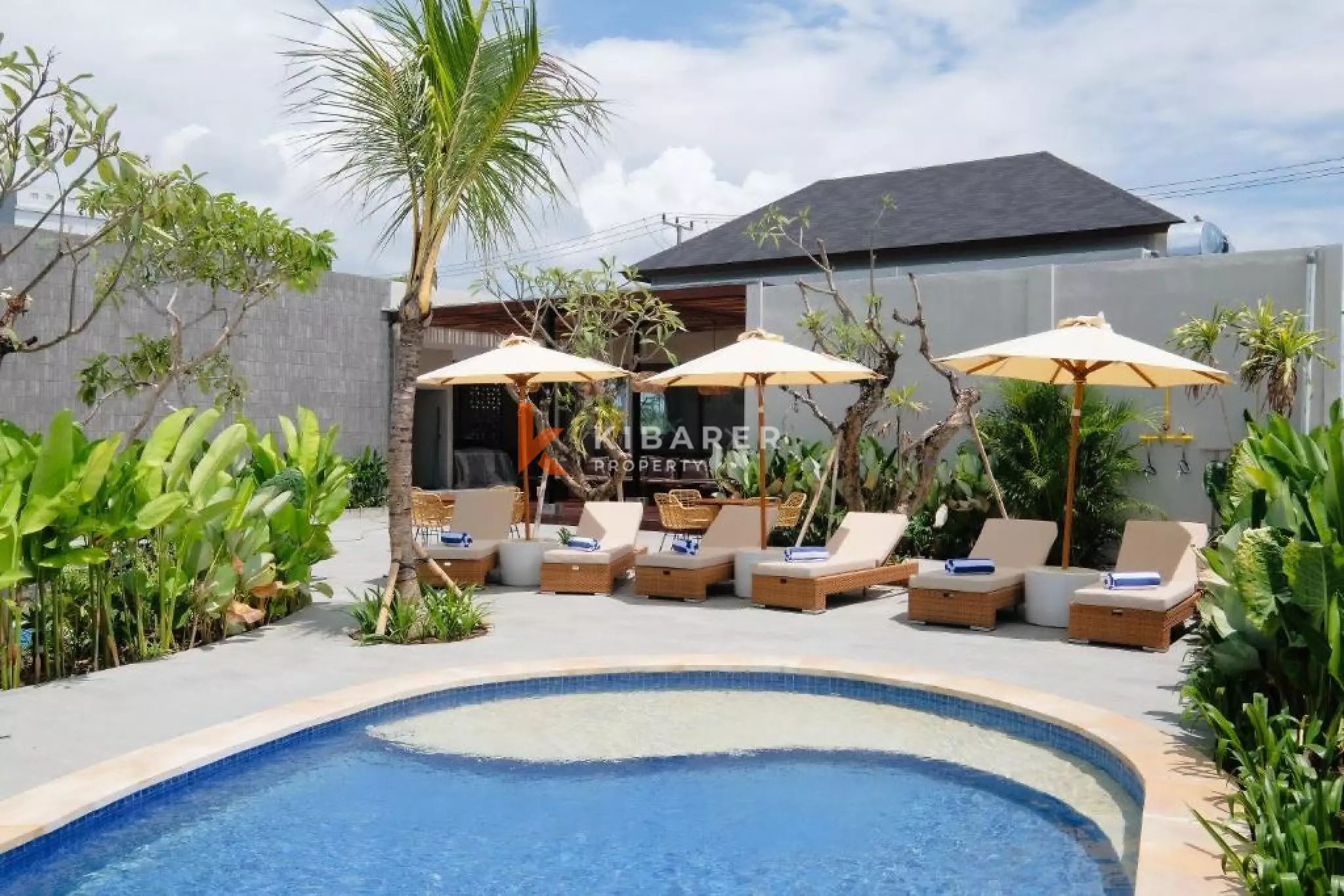 1BR Villa for for Rent in Seseh, Bali — $1,167 — image 1