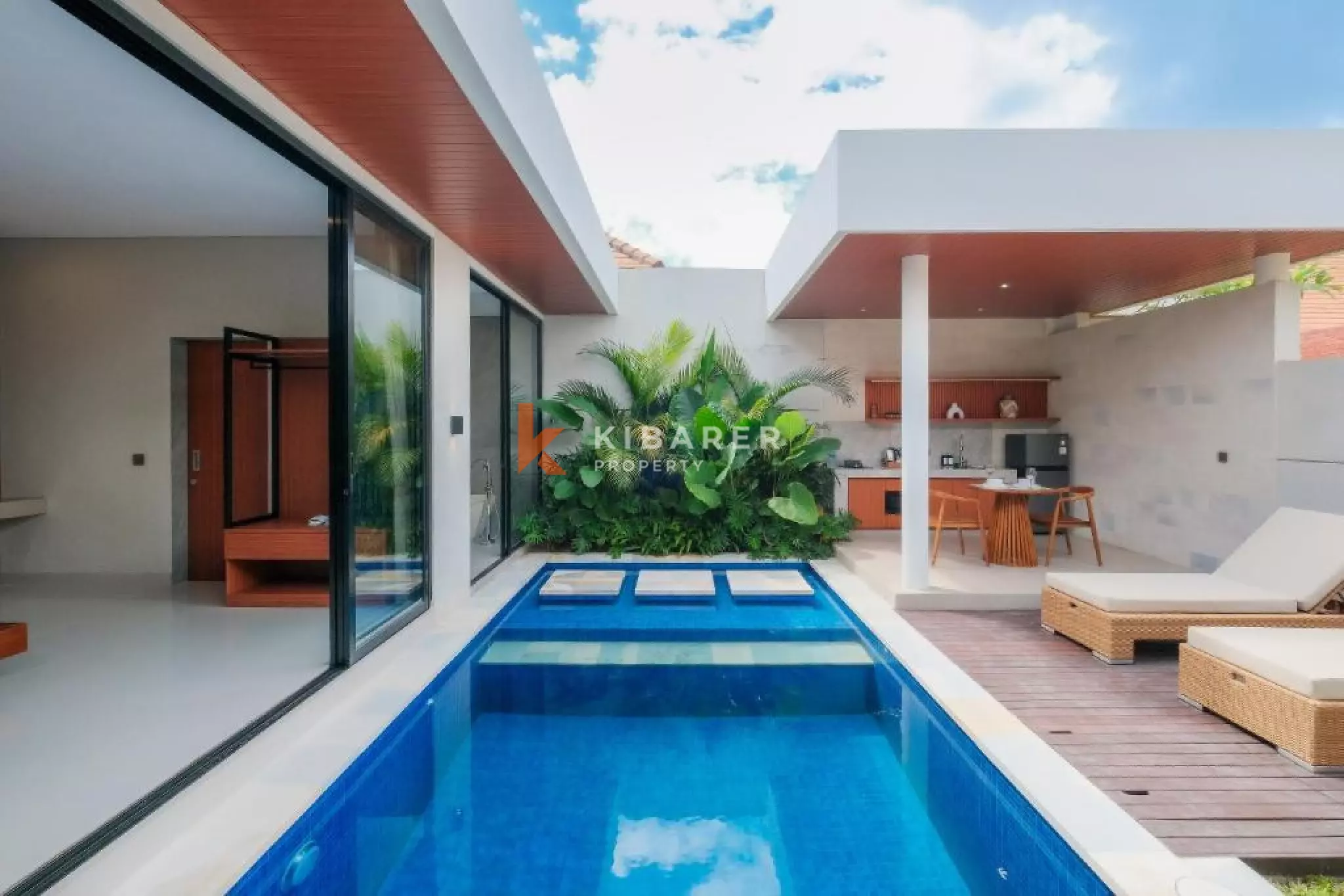 1BR Villa for for Rent in Seseh, Bali — $2,292 — image 1