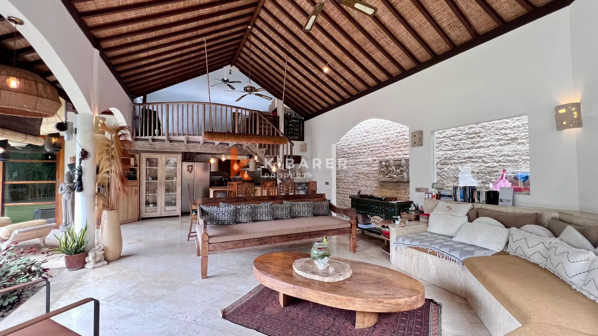 Contemporary Jungle-View Three-Bedrooms Villa Near Berawa Beach — image 12