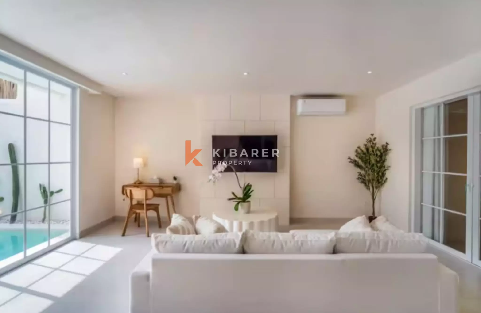 Modern Spanish Style Two Bedroom Pool Villa Near Batu Bolong — image 5