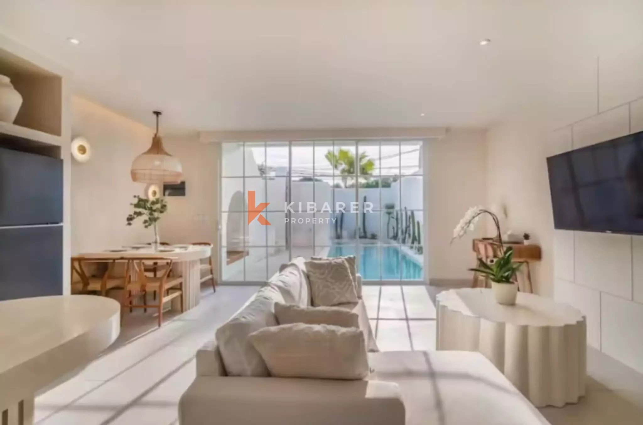 Modern Spanish Style Two Bedroom Pool Villa Near Batu Bolong — image 9