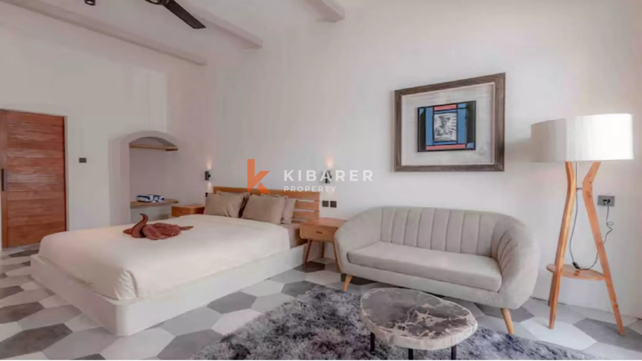Stylish Junior Suite Three-Bedrooms Villa with Sunken Outdoor in Canggu — image 9