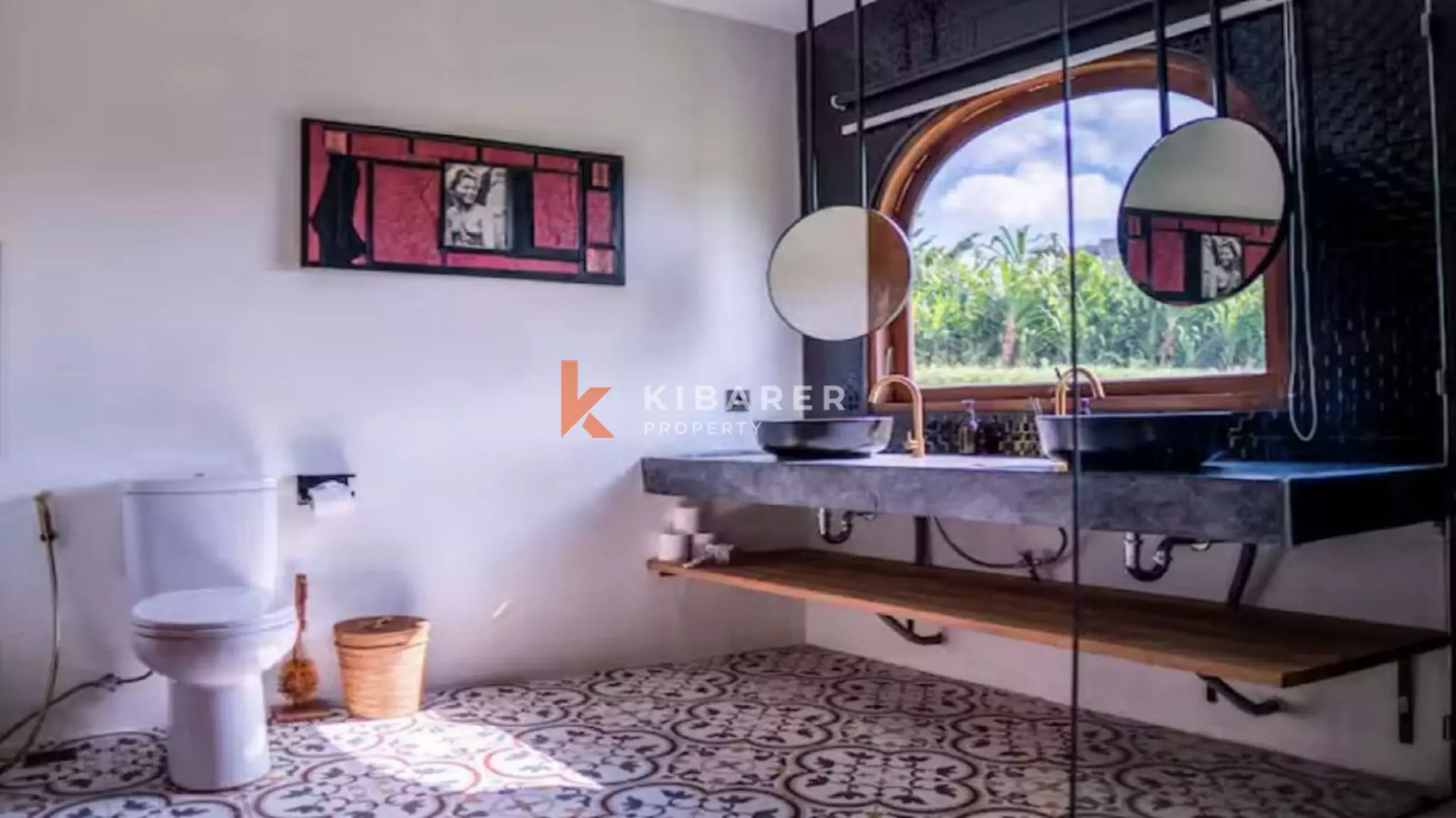 Stylish Junior Suite Three-Bedrooms Villa with Sunken Outdoor in Canggu — image 10