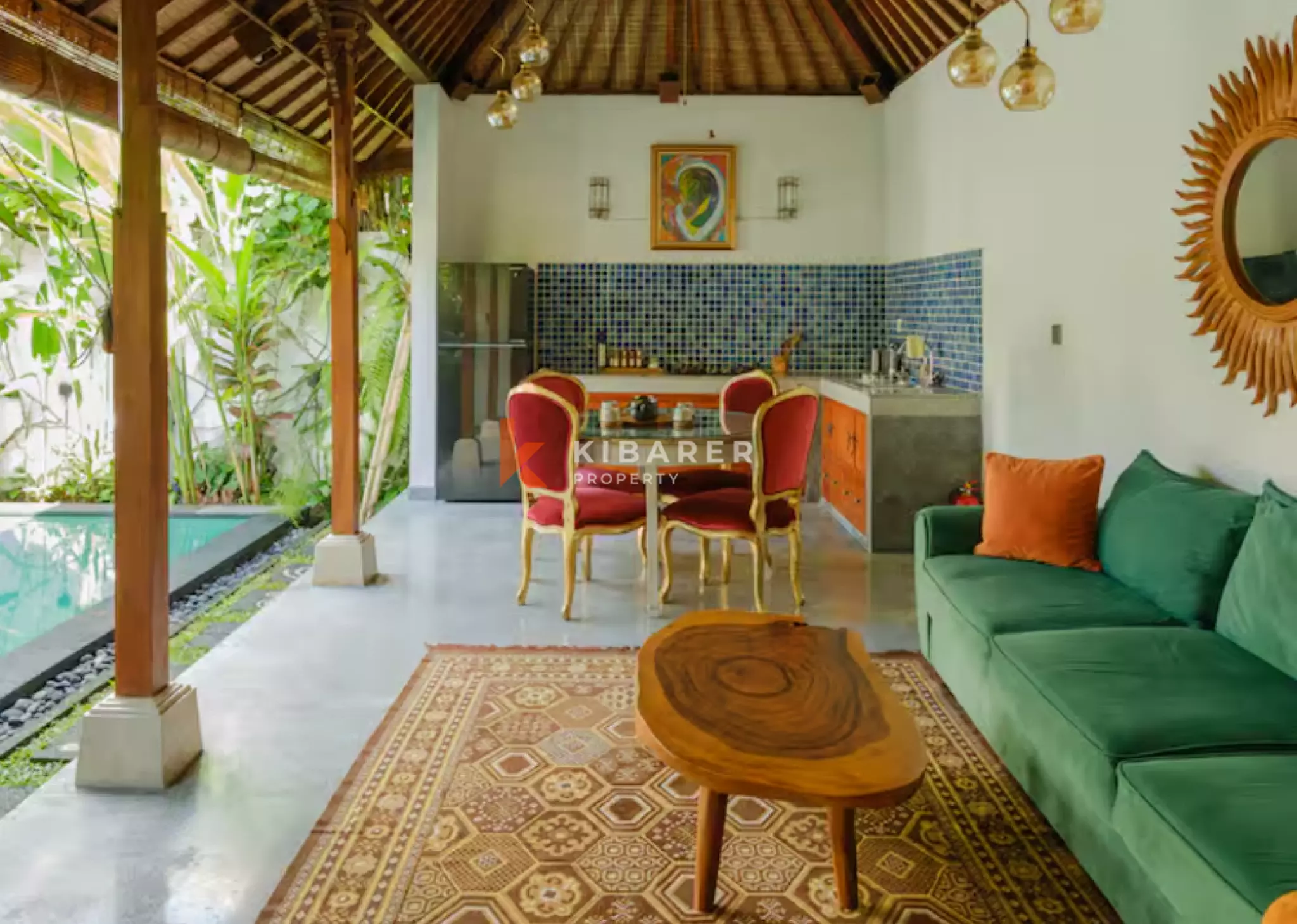 Cozy Two-Bedroom Pool Villa with Yoga Shala and Tropical Ambience — image 2