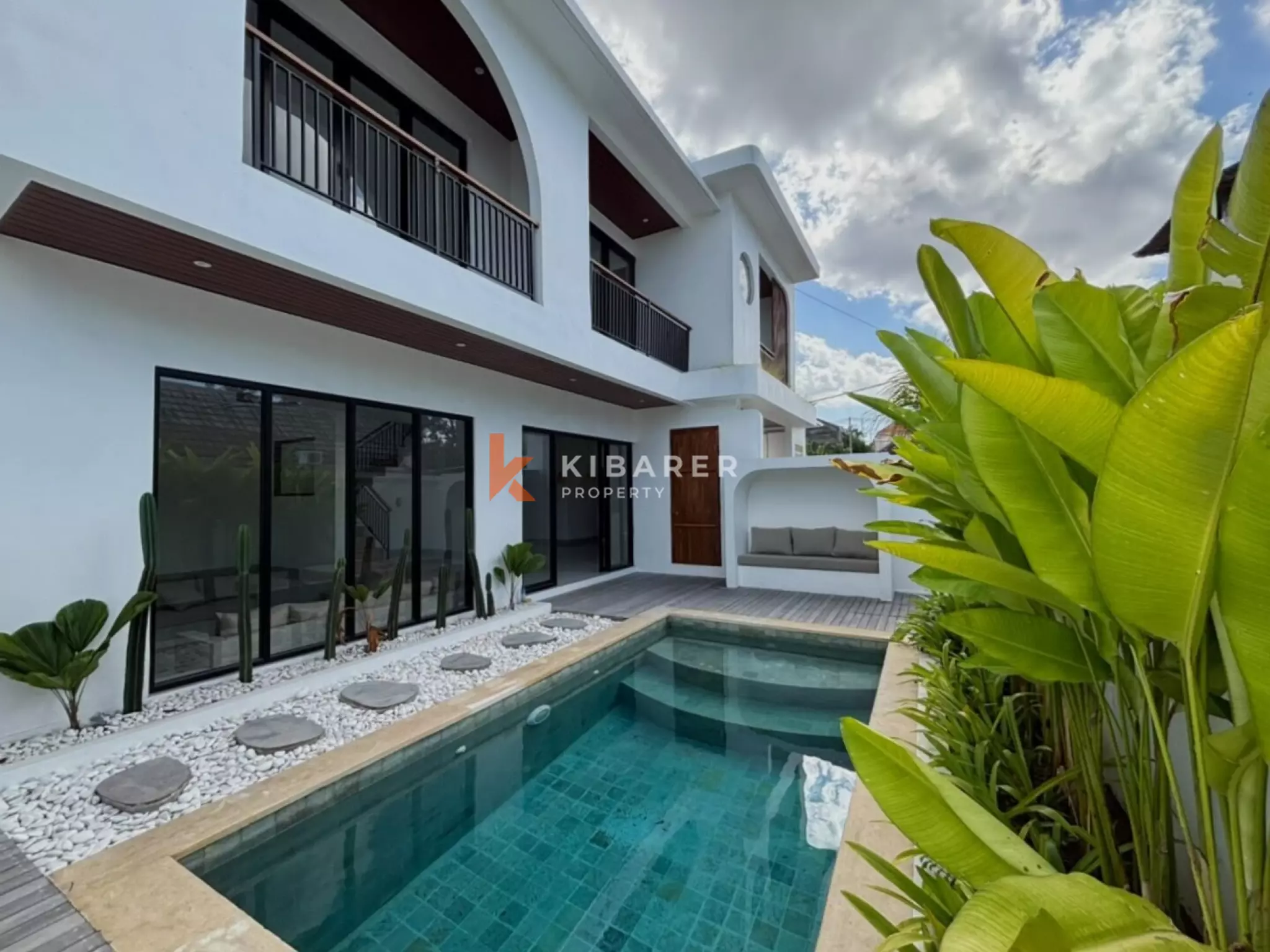 Investment Opportunity – Unfurnished Two Bedroom Modern Villa in Berawa