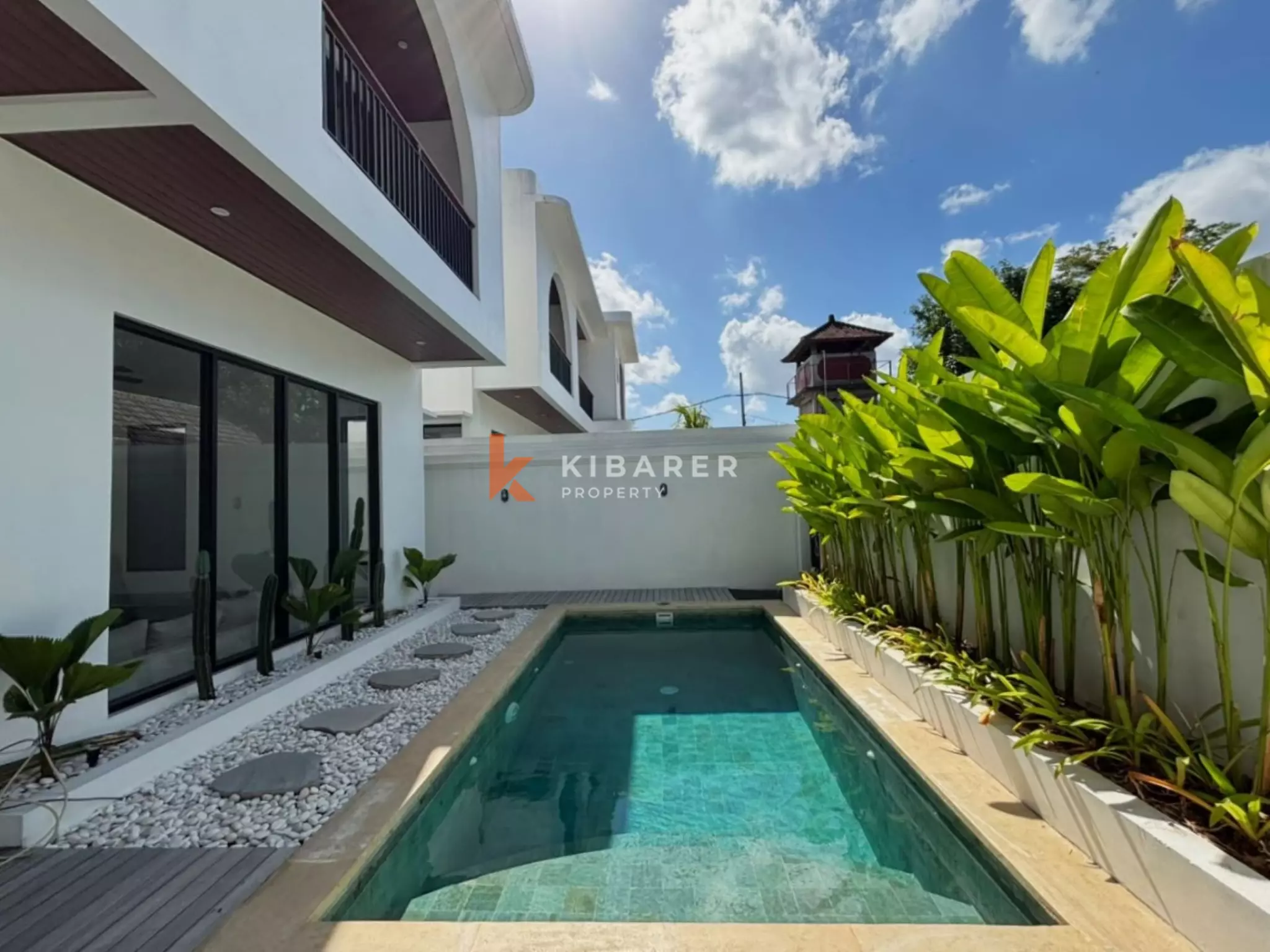 Stylish Two Bedroom Unfurnished Villa for Yearly Rent in Berawa — image 2
