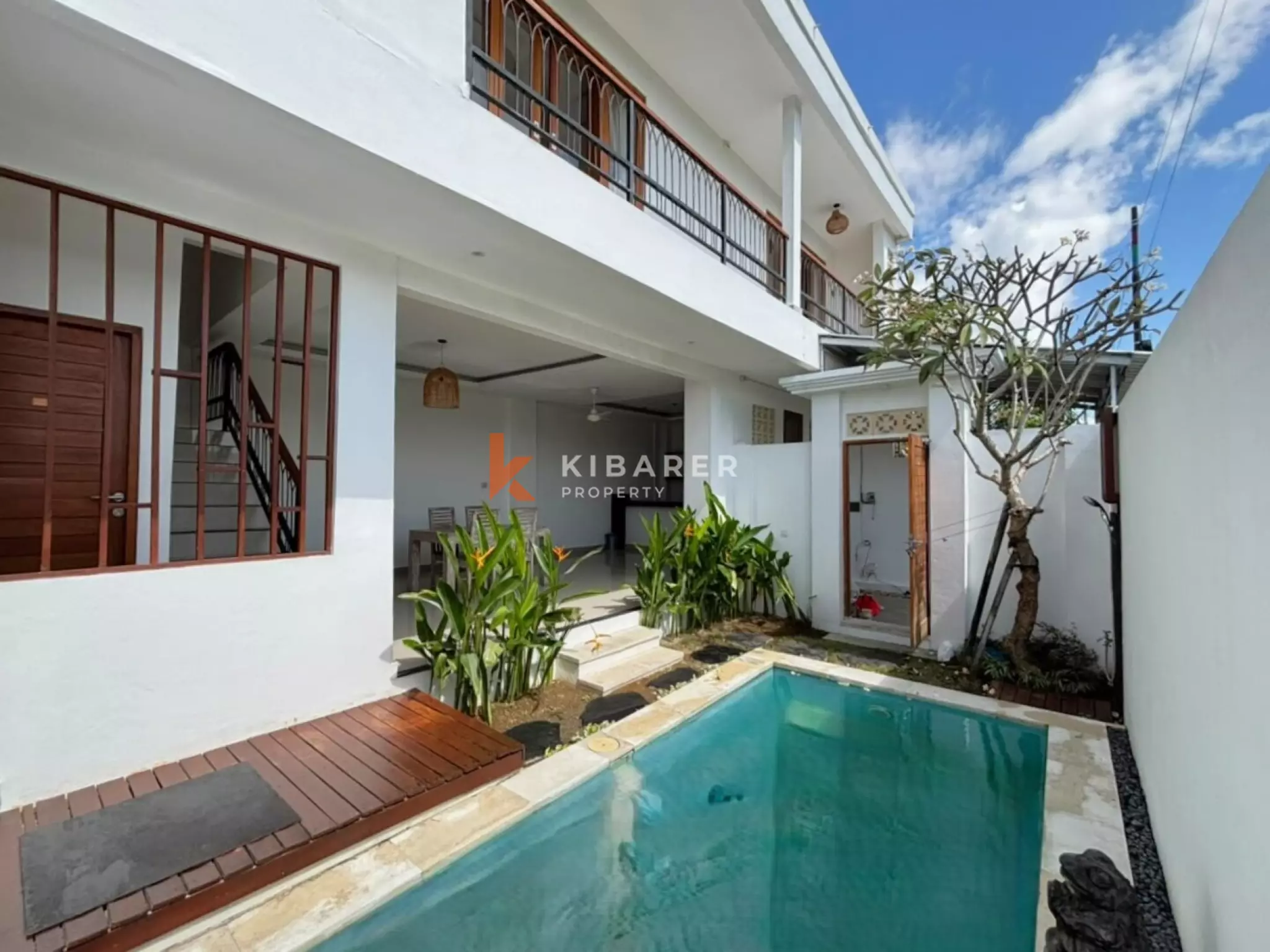 Semi-Furnished Two-Bedroom Villa with Open Concept in Tumbak Bayuh