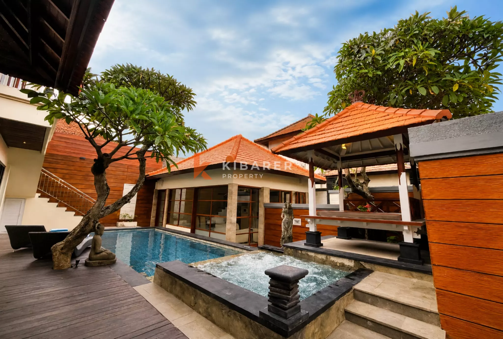 Tropical Vacation – 3-Bedroom Villa with Pool & Jacuzzi in Batu Belig — image 17