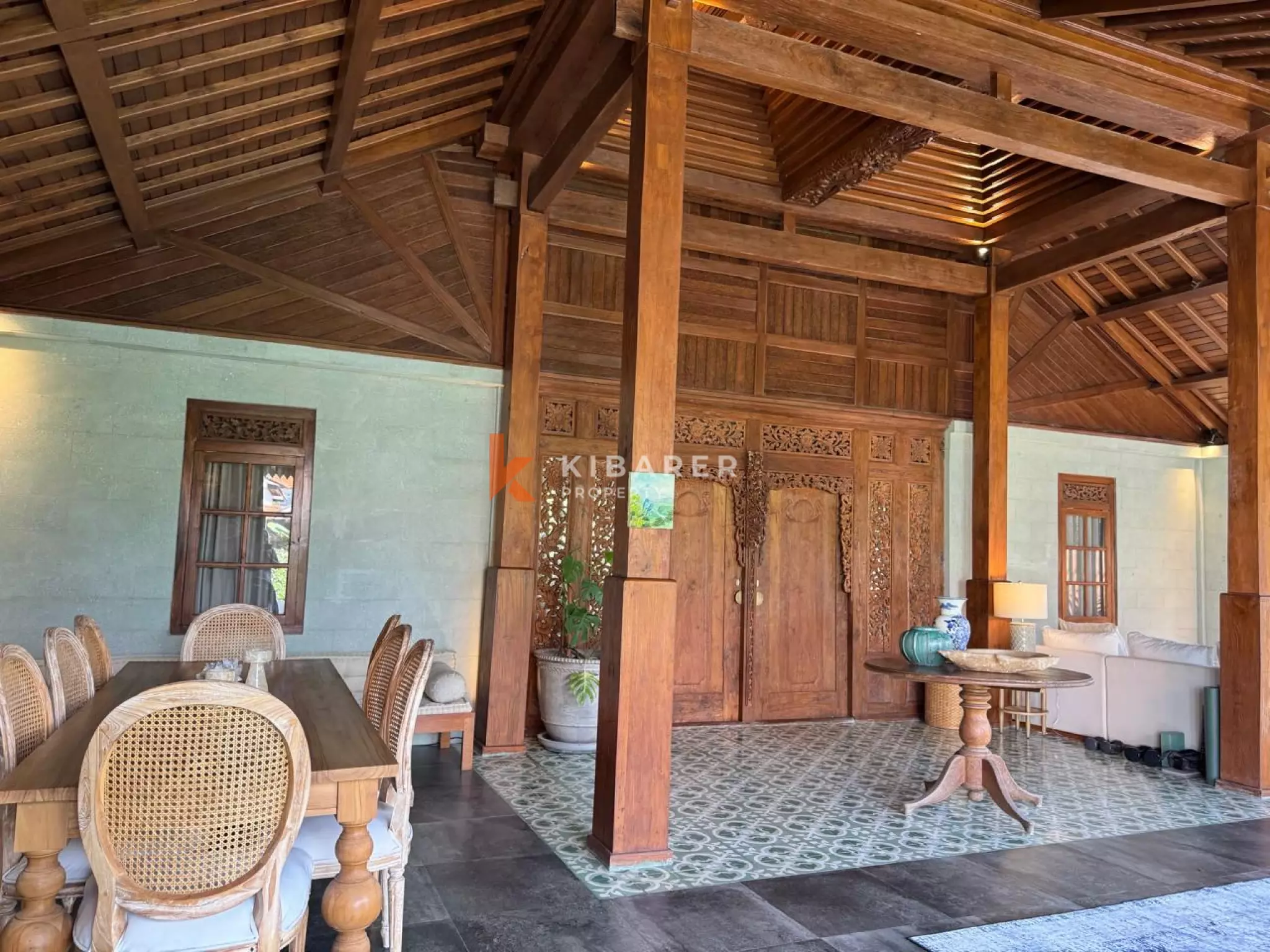 Spacious Three-Bedroom Villa with Private Pool and Enclosed Joglo Living in Canggu — image 11
