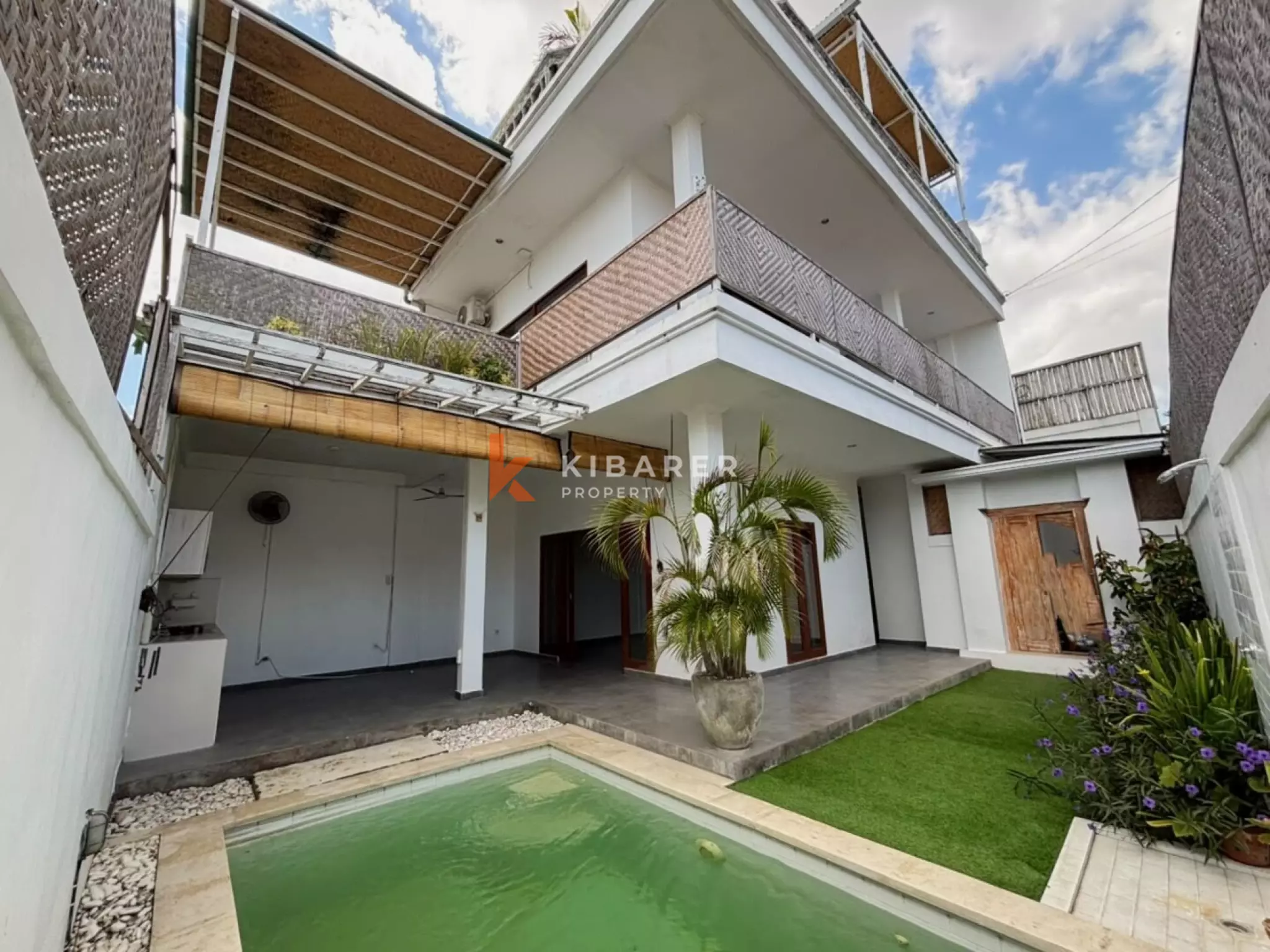 Simple 2-Bedroom Unfurnished Villa in Pererenan