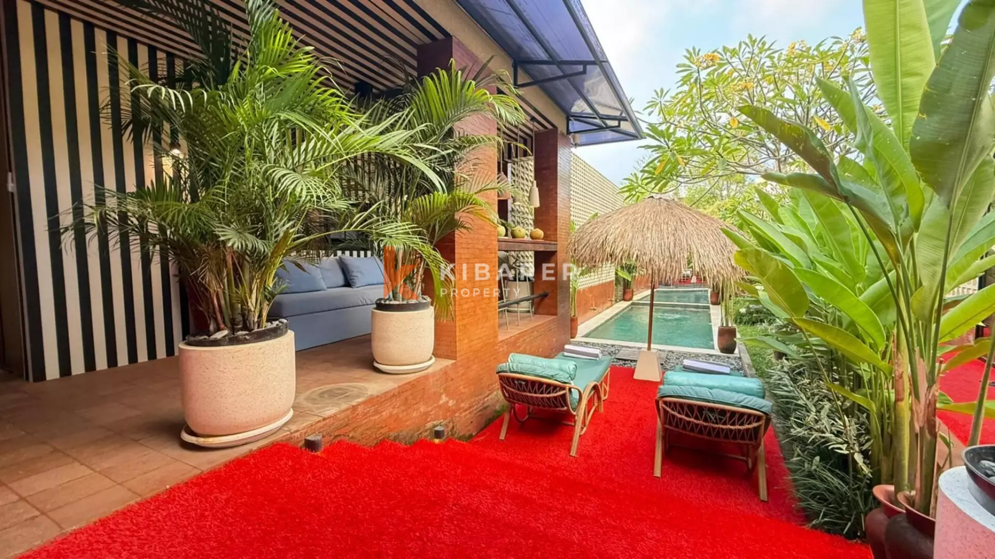 Tropical Five-Bedroom Villa with Private Jacuzzi in Kayu Tulang
