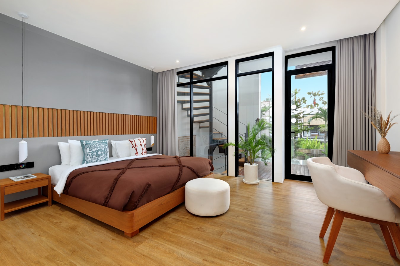 3BR: w/ Sunken living and Plunge Pool Rooftop #1 in Canggu, Bali — image 7