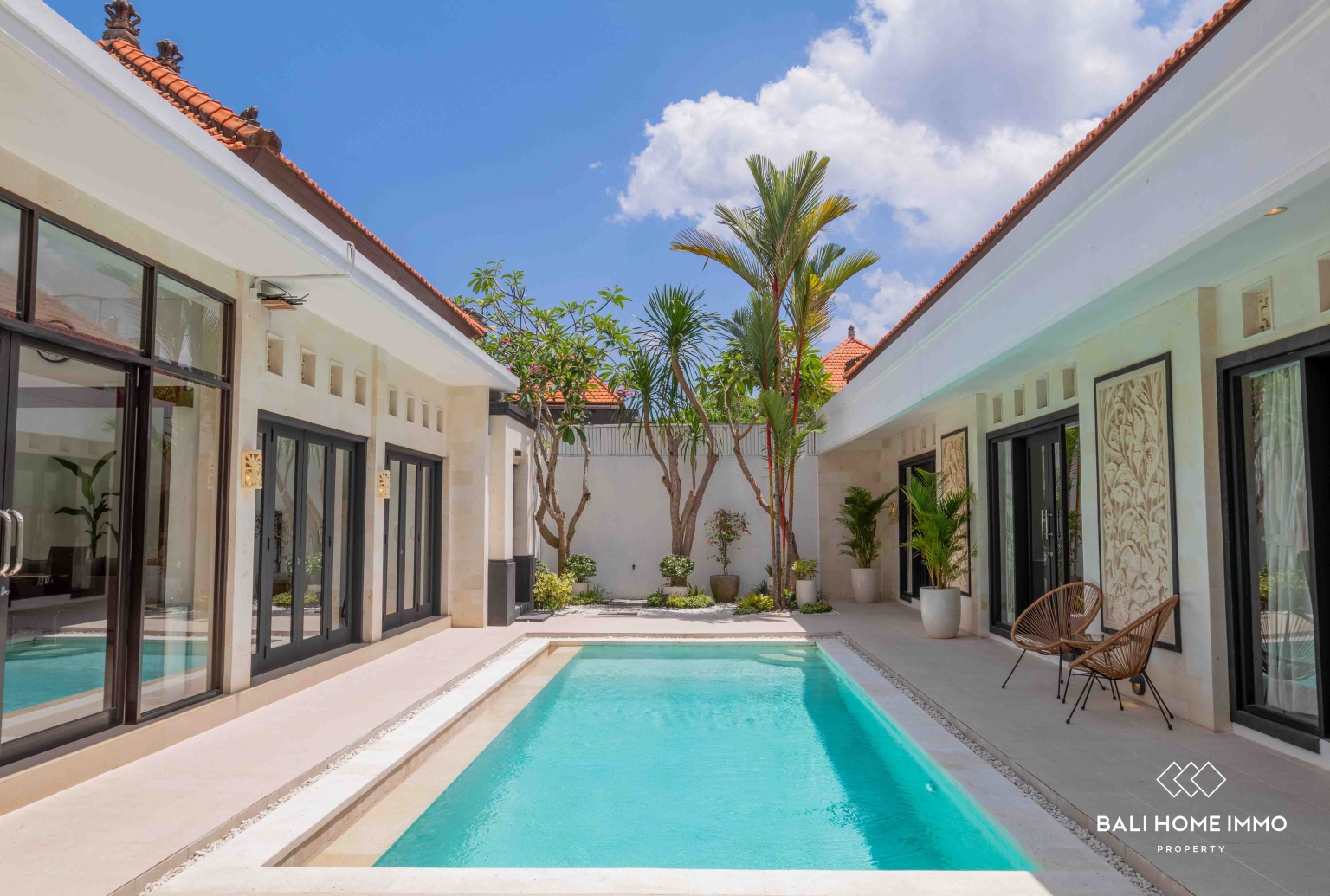 3 bedroom villa for rent in Canggu Berawa