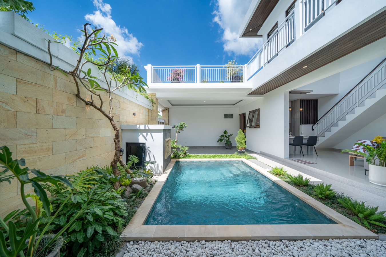 Addhika - Rooftop Terrace Villa with Pool, Berawa in Canggu, Bali