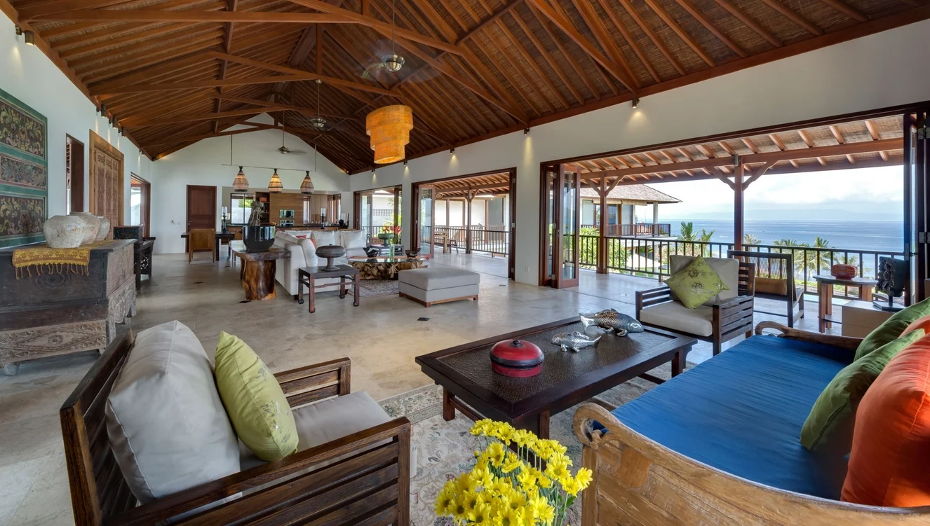 4-Bedroom Hillside Villa with Panoramic Sea Views & Wedding-Ready Lawns – Candidasa, East Bali – BVI419 — image 10