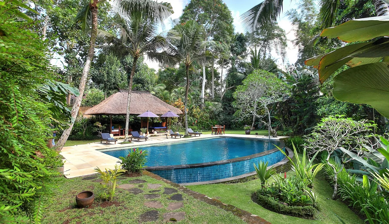 4-Bedroom Jungle-View Villa with Pool & Media Room – Ubud Riverside Escape – BVI188 — image 8