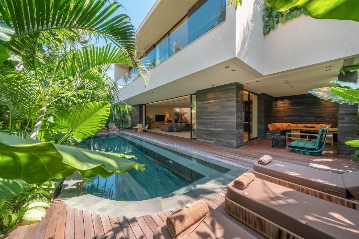 4-Bedroom Private Pool Villa Rental in Berawa Canggu – Modern Villa BVI73477